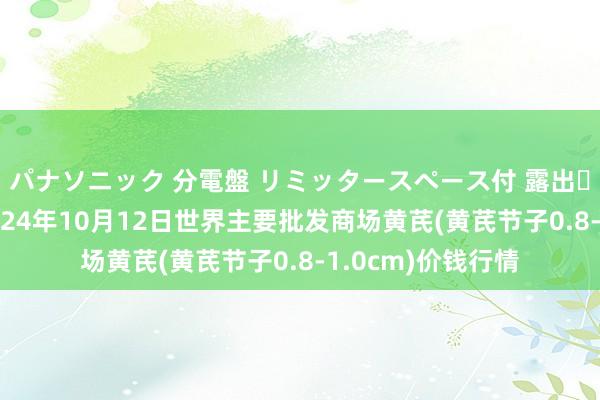 パナソニック 分電盤 リミッタースペース付 露出・半埋込両用形 2024年10月12日世界主要批发商场黄芪(黄芪节子0.8-1.0cm)价钱行情